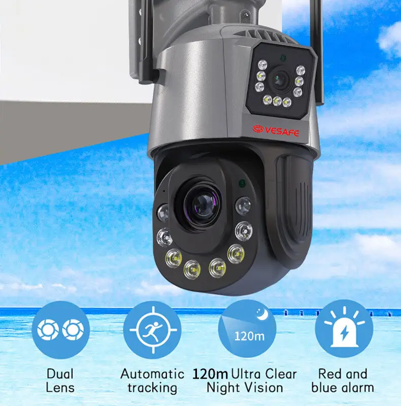 4g Security Camera Solar - for Marketplace - VESAFE 2