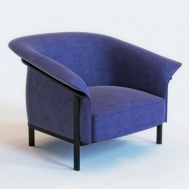 Modern Nordic design living room chair velvet fabric upholstery leisure armchair for home hotel 1