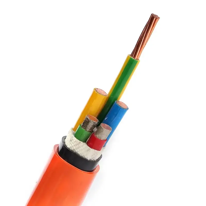 Jiangnan-Kabel, raucharm, halogenfrei, flammhemmend, feuerfest, Kupferkern, feuerfeste Isolierung, Kupfermantel, flexible Kabel 1