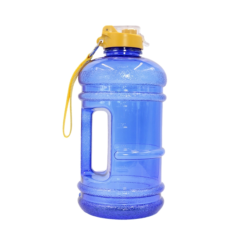 Botella de agua grande deportiva vendedora caliente de KingLine con asa para fitness 1