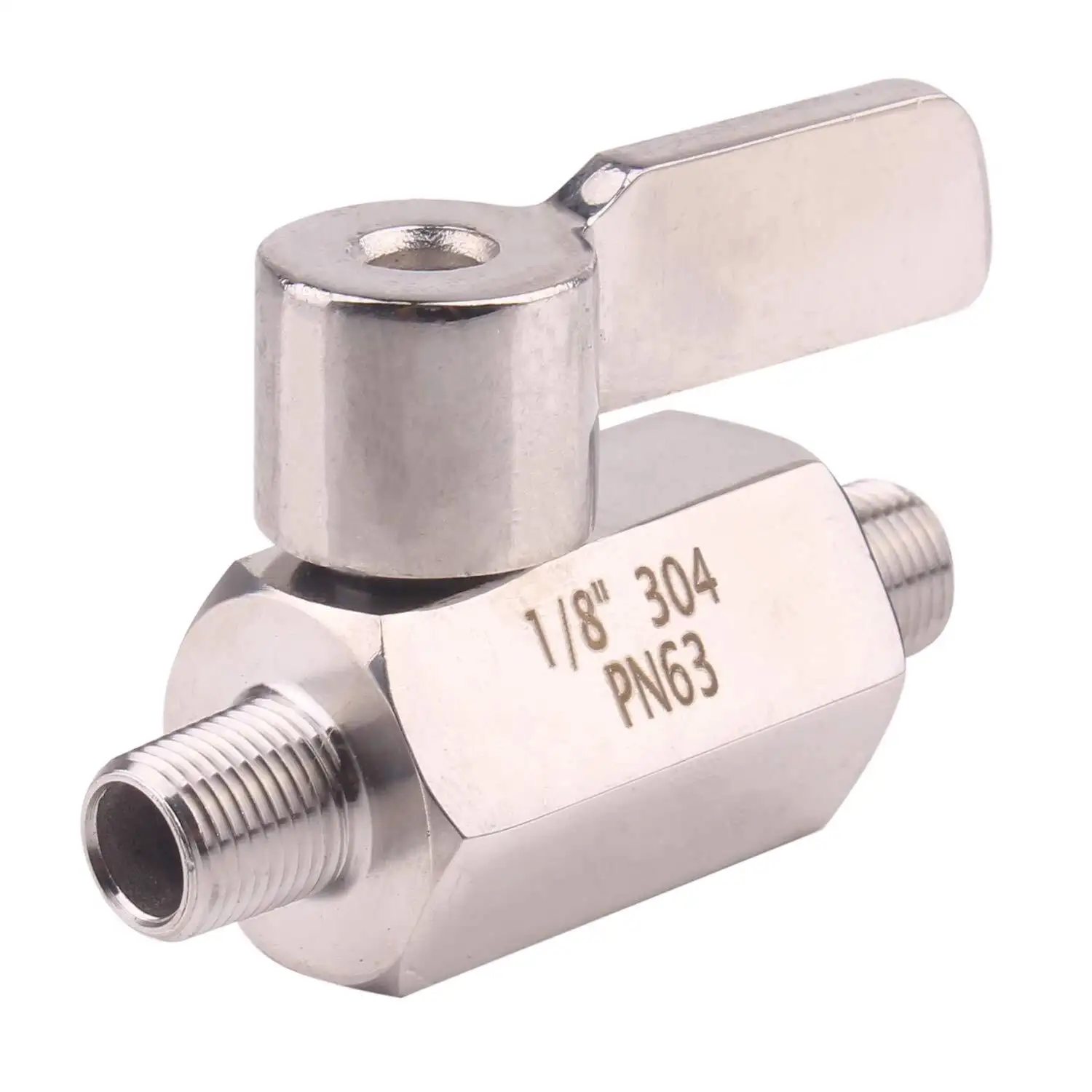 Stainless Steel Mini Ball Valve Outside Package Is Plywood Case by HuiYi Valve 3