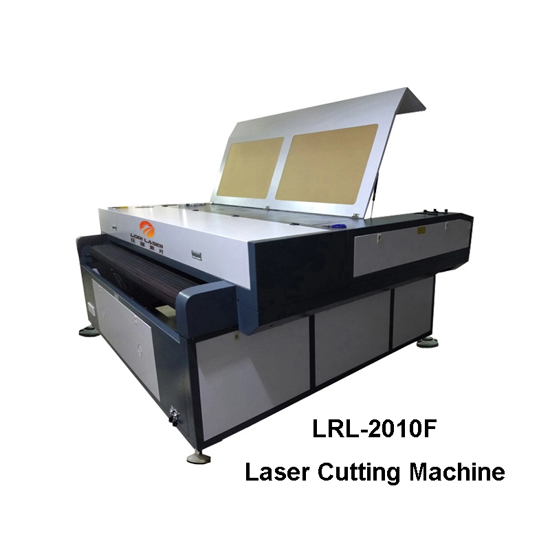 Découpeuse de alimentation automatique non tissée de laser telle que le tissu en cuir de coupe 1