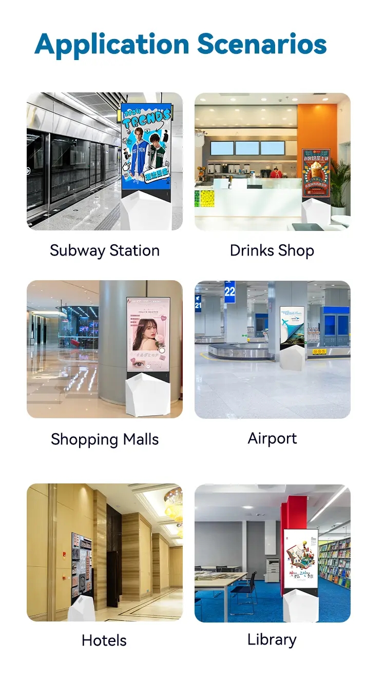 Bulktouch Screen Digital for Outdoor Display Windows Touch Screen Advertising Kiosk 8