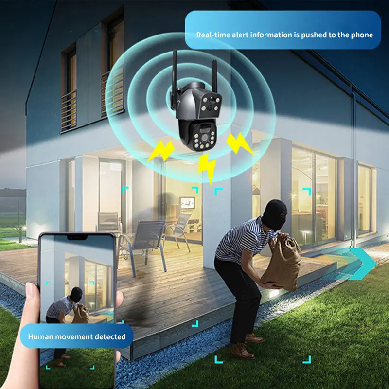 For Marketplace Ptz Solar Camera 4g by VESAFE 5