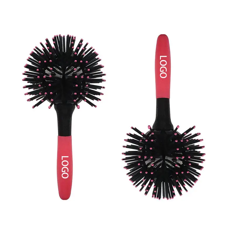 Goody Round Plastic Hair Brush 1pcs/opp Bag Package Or Custom Package - - Artisans 4