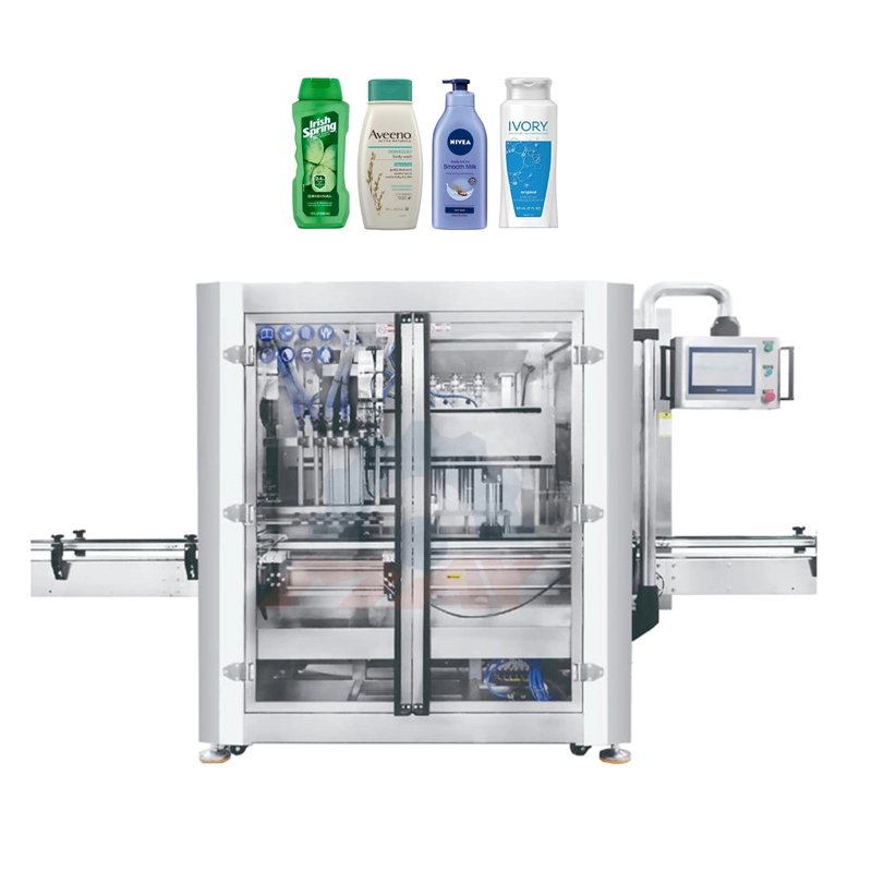 High Speed Tracking Filling Machine For Shampoo Detergent Liquid Honey Beverage Juice Oil Cream 1