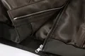 Brown Leather Look Jacket Womens for Marketplace Factory Direct Supply 3