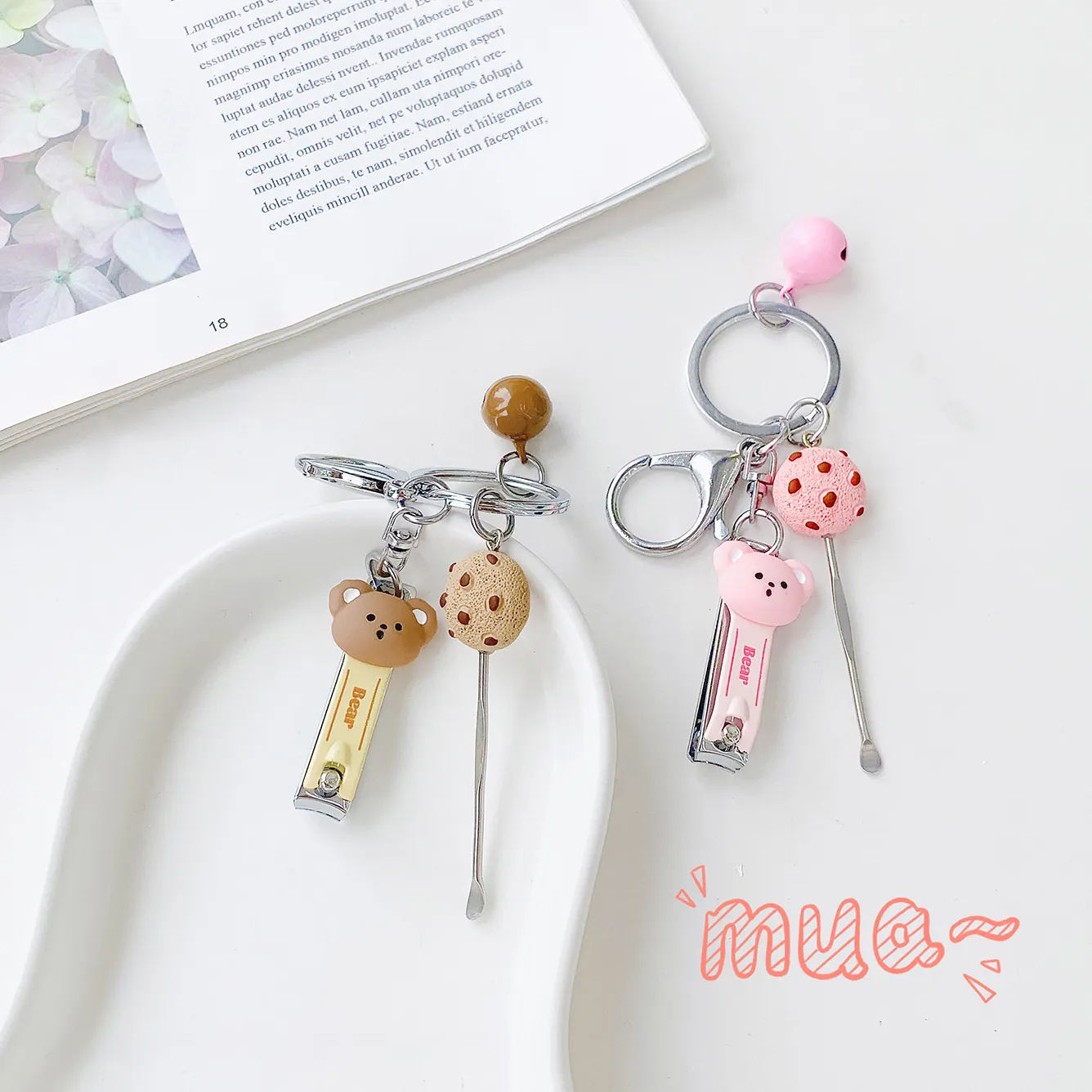 Factory Price Resin Flower Keychain Resin Flower Keychain Company 5