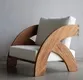 Modern Lounge Chair and Ottoman Modern by HENYANG 4