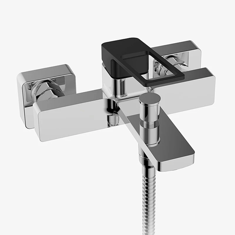 Eco-Friendly and High-Quality Design Wall-Mounted Brass Bathtub Faucet 1