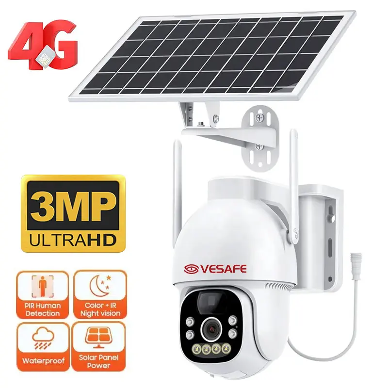 New Model4g Solar Security Camera for Industry 2