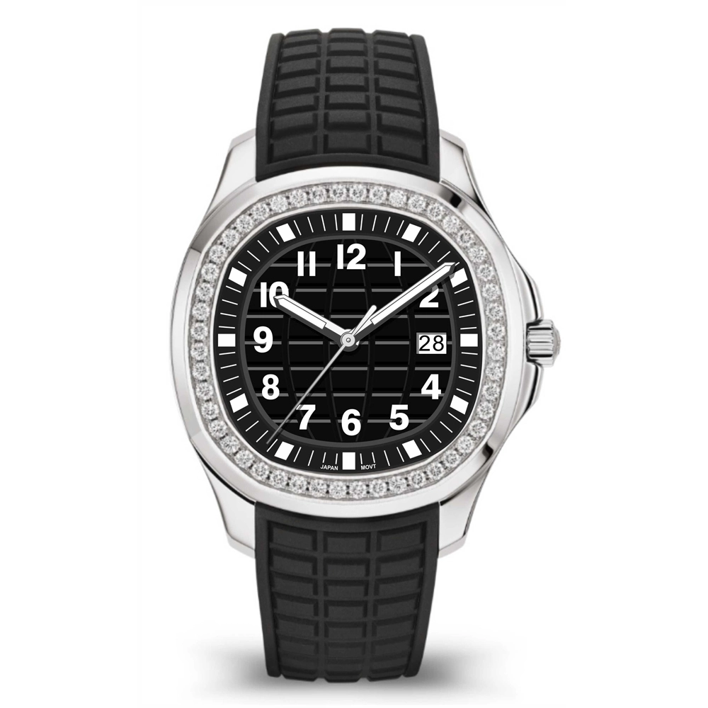 MIGAGA Orologio da donna con movimento al quarzo, quadrante con LOGO personalizzato e incisione personale accettata, fabbrica di orologi a MOQ BASSO verificato da 15 anni 1