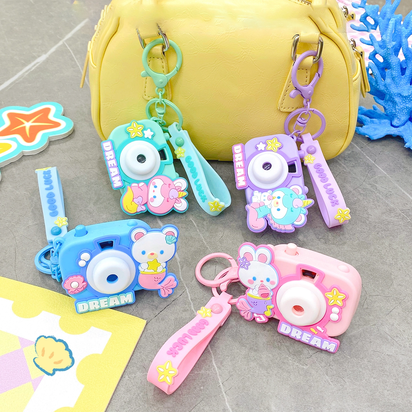 Cute Hitchhiker Series Hand Rope Clasp - Cute Fantasy Beast Camera 1