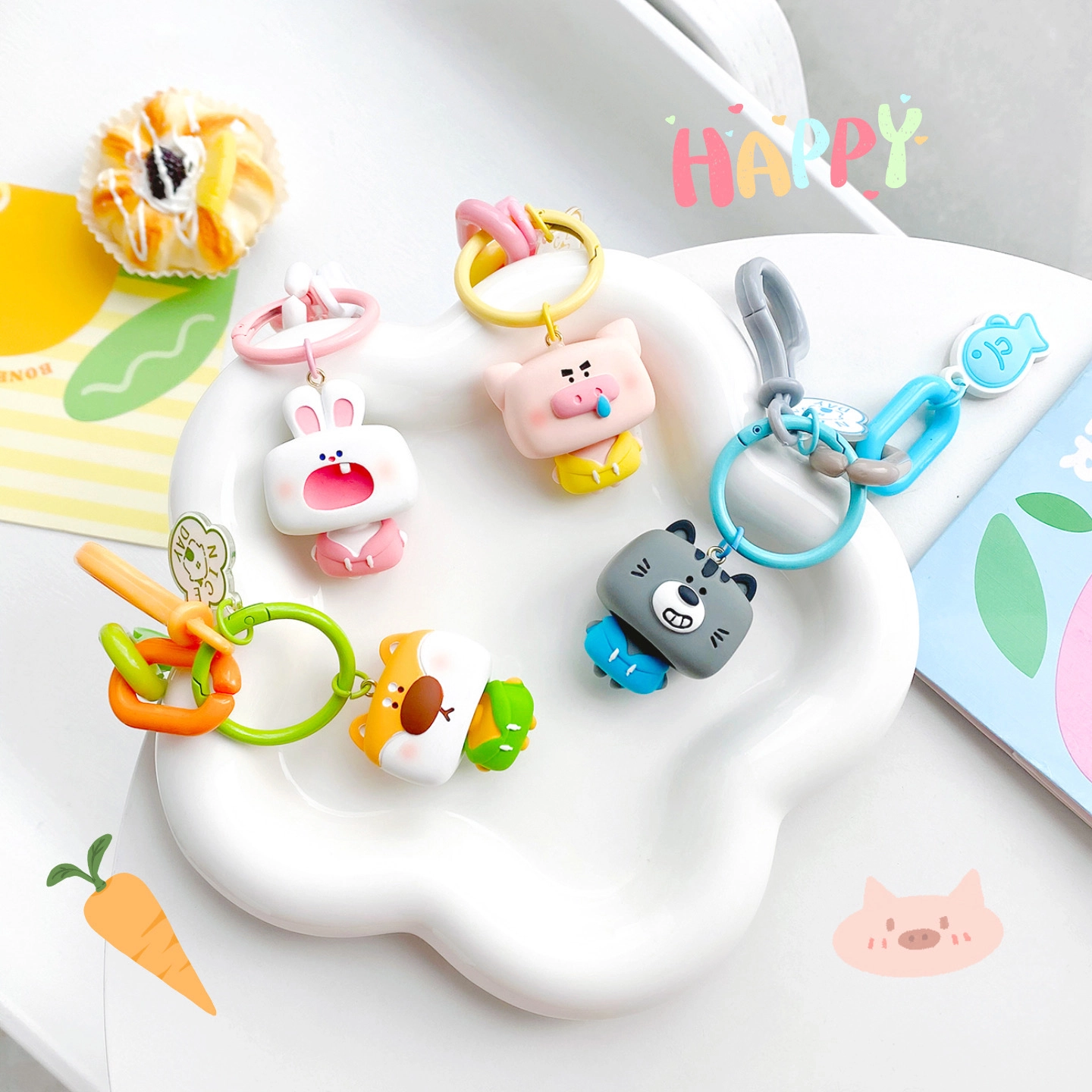Custom Acrylic Keychain Manufacturers Factory 6