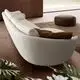 Modern Couch Round Curved Sofa by HENYANG 3
