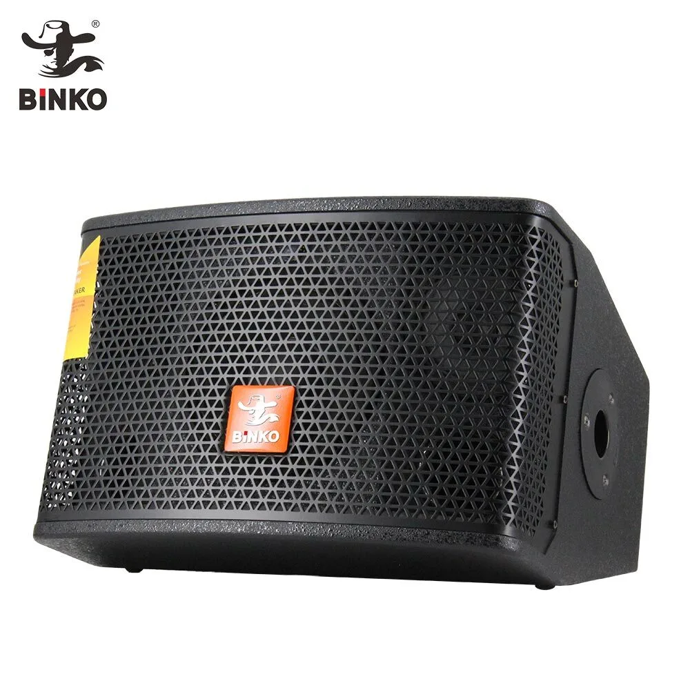 Professional Outdoor Audio Sound System 1000W Power Stage Performances Karaoke Handle Wooden Speakers With Mic Battery Operated Suppport USB/TF/AUX/AUD BiNKO AUL-JS66Y 1
