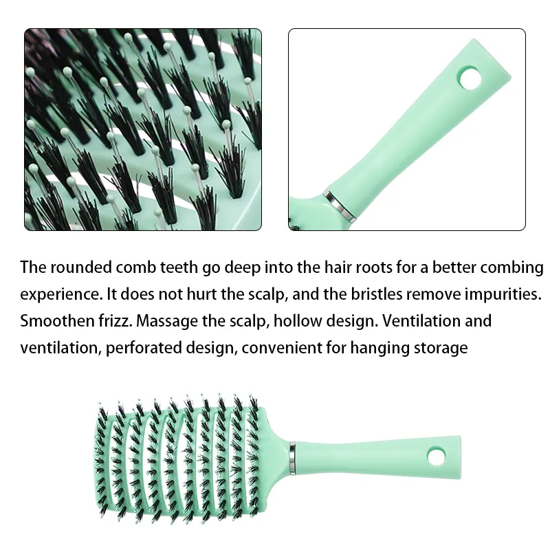 Circular Hair Brush Plastic - - Artisans 5