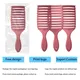 Vented Blow Dry Hair Brush Supply Purple，Green，Black，Rose Red 6