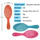 Artisans Curved Vented Styling Hair Brush Purple，Green，Black，Rose Red Curved Vented Styling Hair Brushnew Arrival 3
