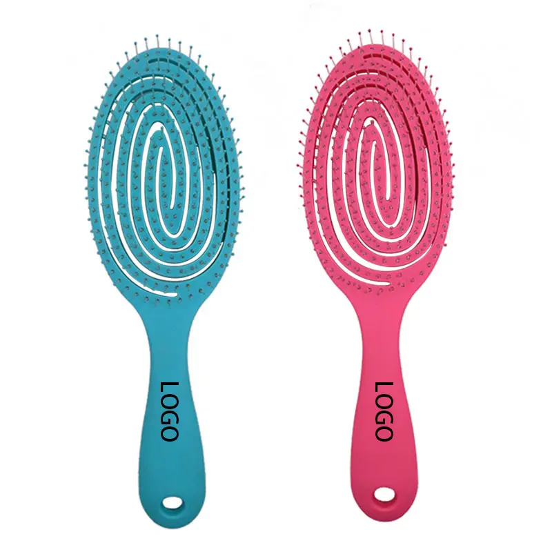 Artisans Curved Vented Styling Hair Brush Purple，Green，Black，Rose Red Curved Vented Styling Hair Brushnew Arrival 4