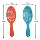 Artisans Curved Vented Styling Hair Brush Purple，Green，Black，Rose Red Curved Vented Styling Hair Brushnew Arrival 2