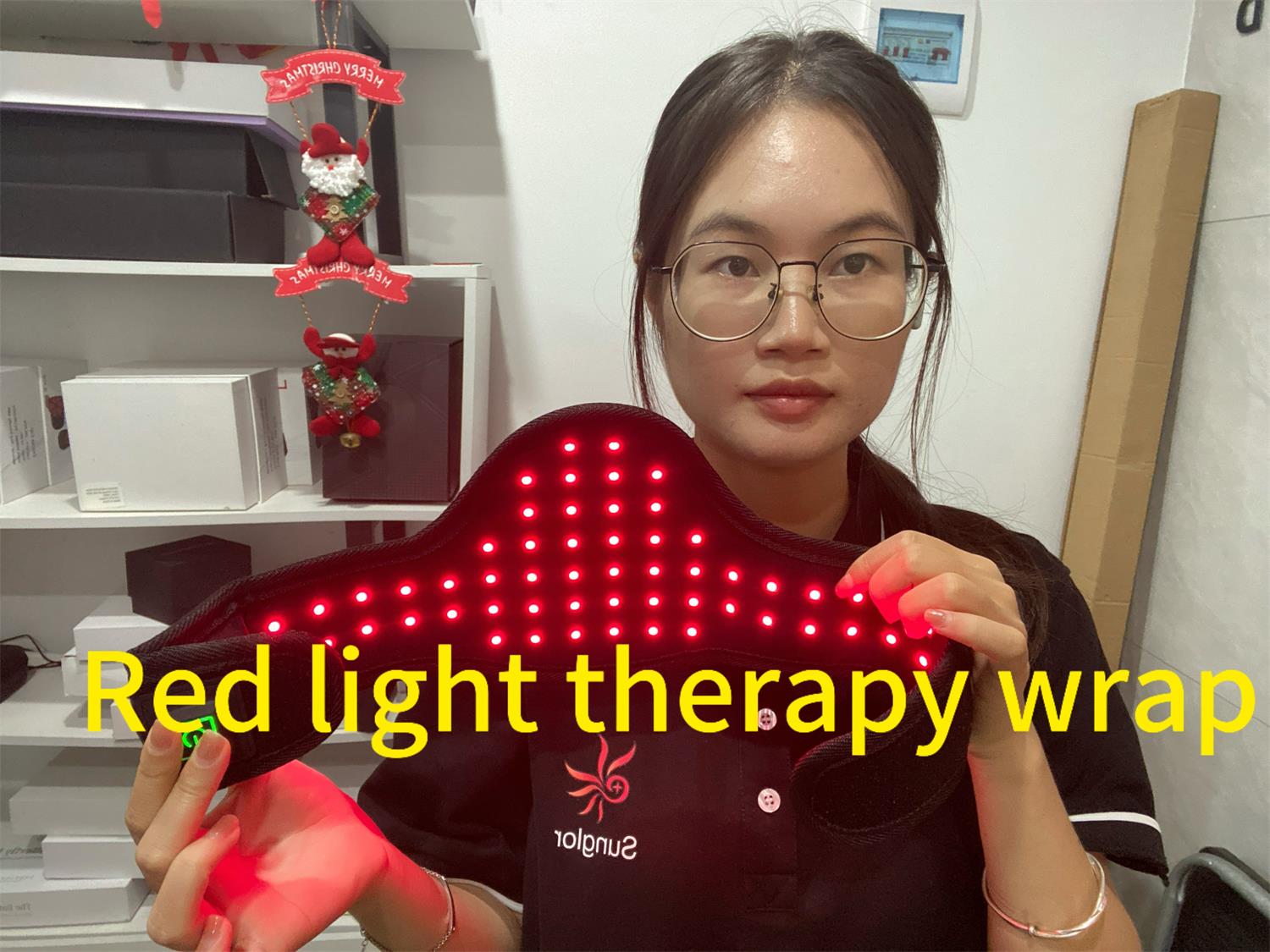Nek roodlichttherapiewikkeling: productbeschrijving