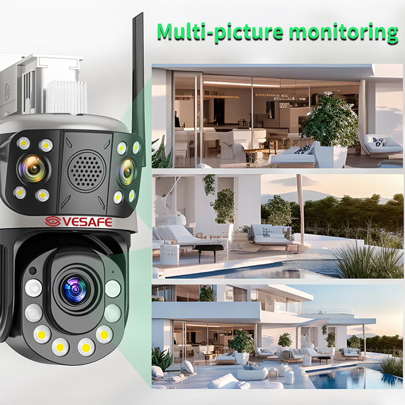 Caméra de sécurité IP CCTV 4G Zoom 50x Icsee 3