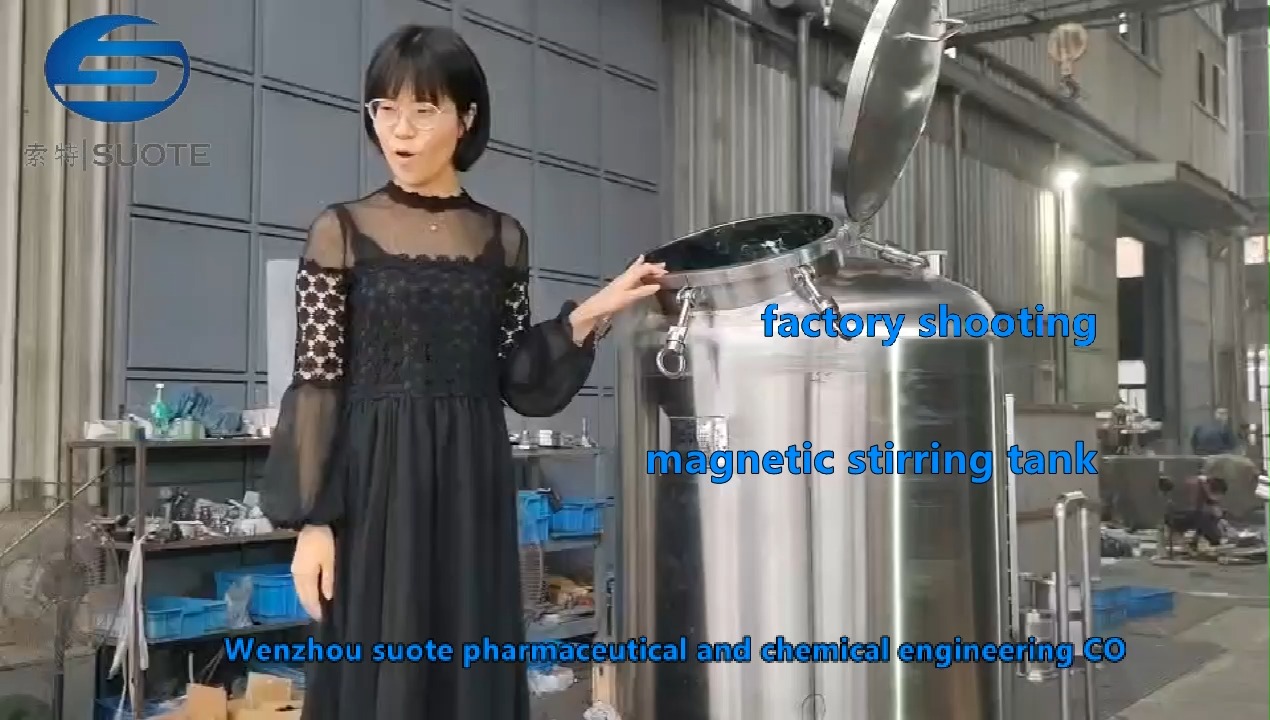 Magnetic mixing tank 2