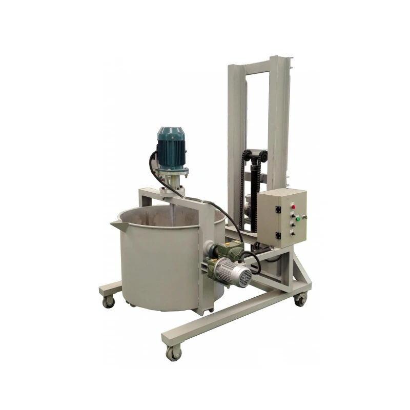 Máy trộn bùn nâng Jar Hing MSJJB-600 định vị ổn định thuận tiện 1
