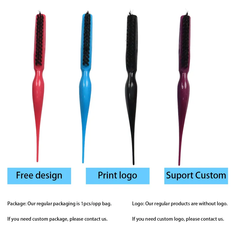 Plastic Palm Hair Brush with Good Price 22.5*1.5cm 5