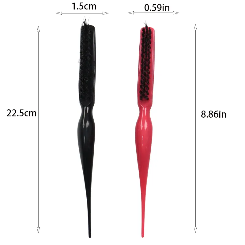 Plastic Palm Hair Brush with Good Price 22.5*1.5cm 2