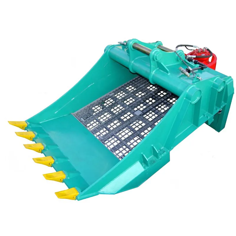 Custom Rotating Excavator Bucket 2