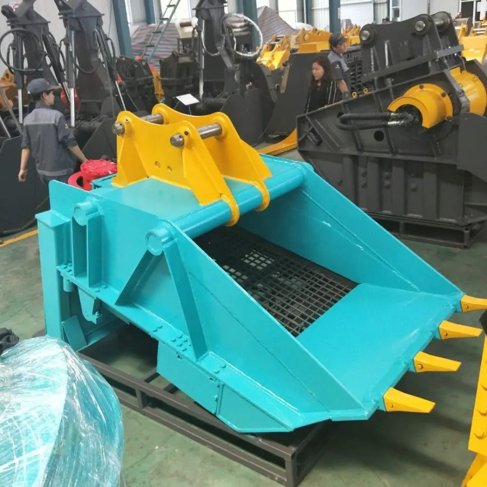 Custom Rotating Excavator Bucket 3