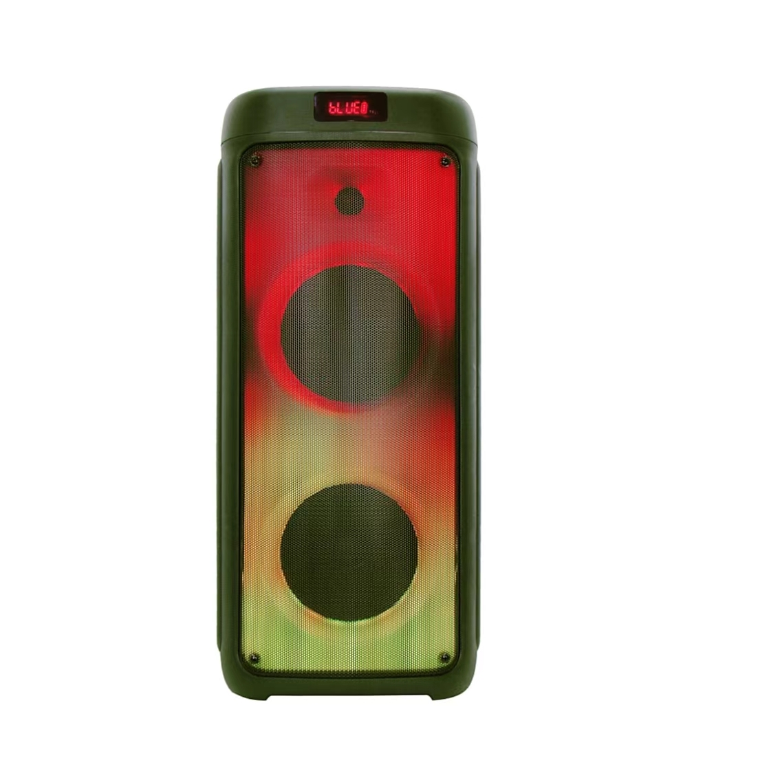 RGB LED Llama Pantalla completa Altavoces inalámbricos Karaoke Partybox Compatible con USB SD FM Bluetooth Control remoto Alimentación CC, idea de regalo para festivales para hombres, mujeres BiNKO ZJZ-6800A 1