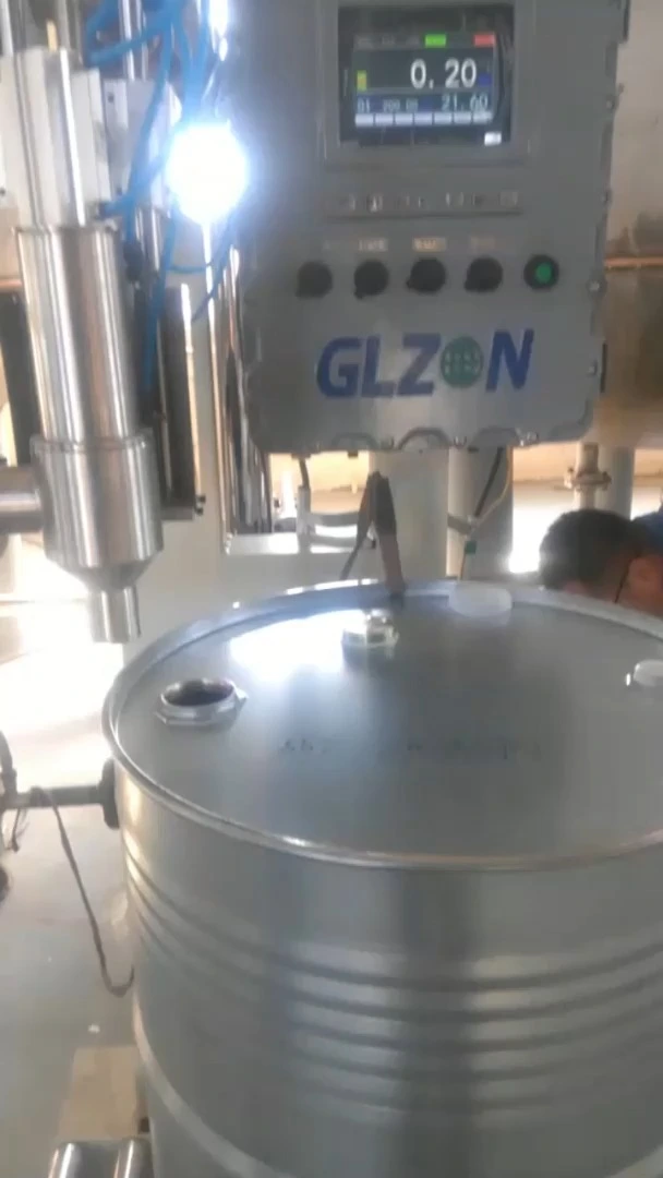 Máquina llenadora semiautomática de 200 litros. 1