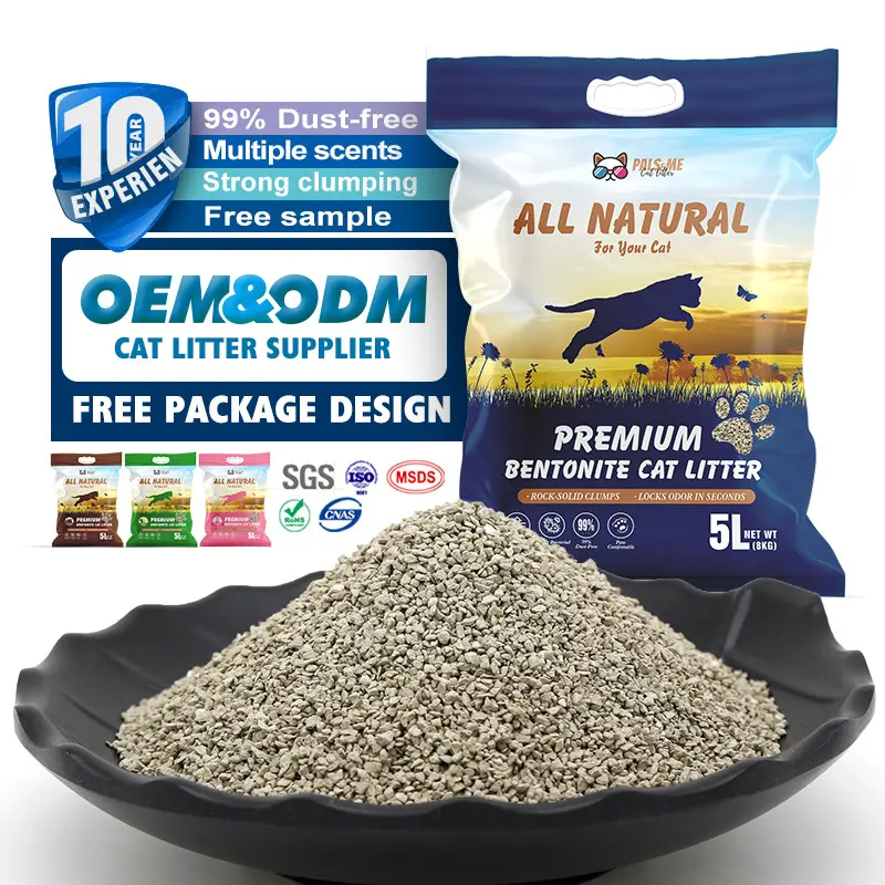 OEM&ODM Silica Cat Litter with Good Price for Cat 2