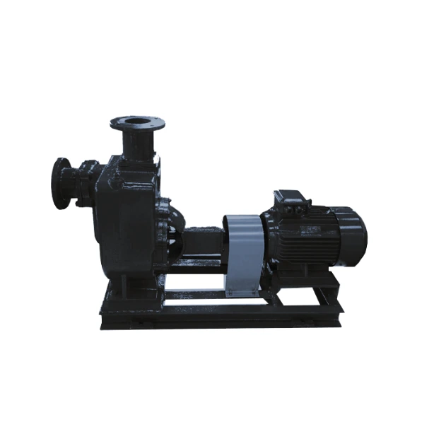 ZW series self-suction non clogging sewage pump 1