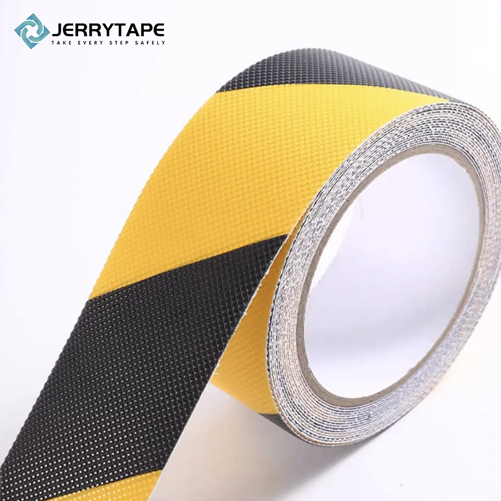 Fita antiderrapante para piso de chuveiro preta da Jerrytape 2