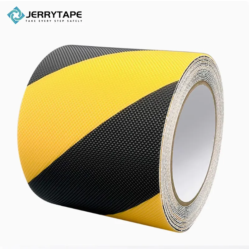 Fita antiderrapante para piso de chuveiro preta da Jerrytape 4