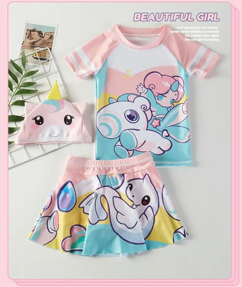 Plavky pro děti Dvoudílná nabídka pro udržení fit tělocvičny-my-gf234 4