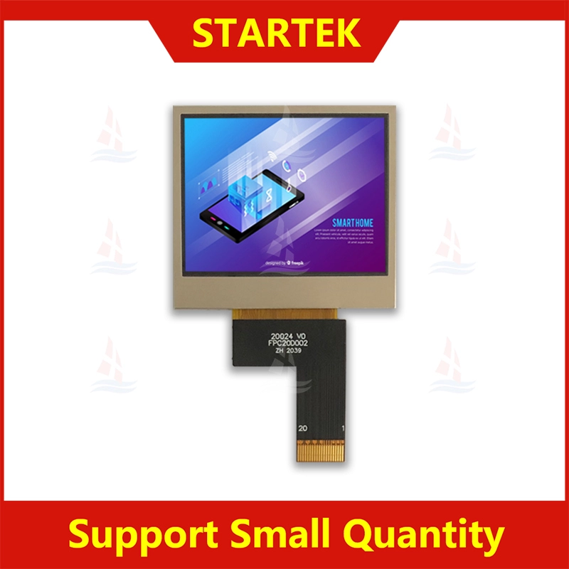 Écran LCD TFT industriel haute luminosité, 2.0 pouces, 480x360, ST7701S, Interface MIPI à 2 voies, haute luminosité024 1