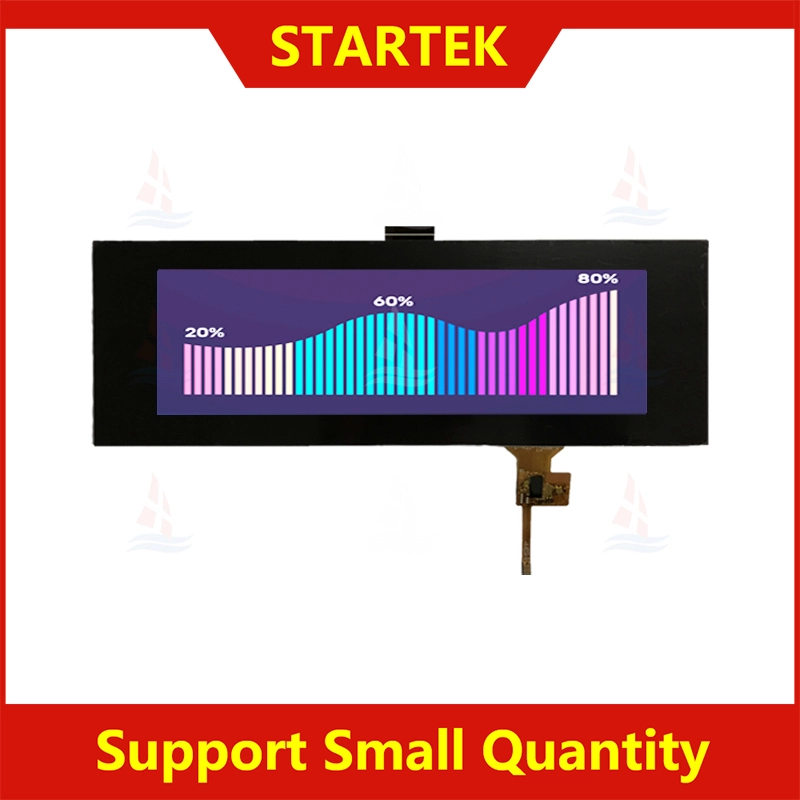 Interfaccia LVDS da 8,0 pollici 1600x480 LCD TFT industriale IPS con pannello touch capacitivo KD080FM-8-C008A 1