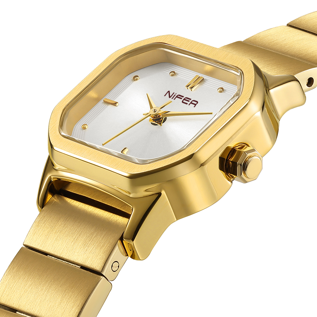 Relógios pequenos de luxo para mulheres minimalista ultrafino pulseira de moda relógio de aço inoxidável 2