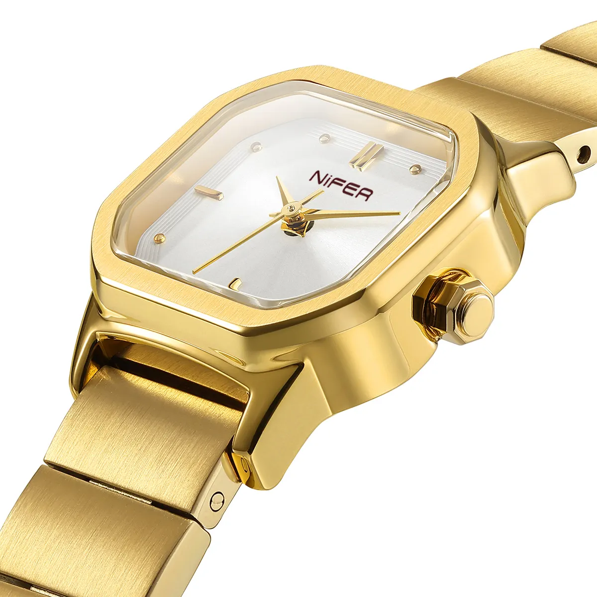 Pour les personnes âgées ou malvoyantes, montres en gros en ligne Nifer Montre à mouvement de boîte de vitesses par Nifer Montre 4