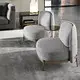 Modern Corner Sofa 163*78*74.5 SH40CM - - HENYANG 2