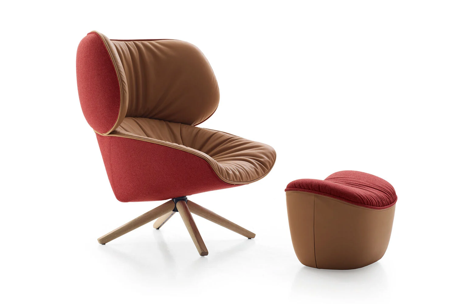 Modern home single fabric sofa chair suitable for living room office 1