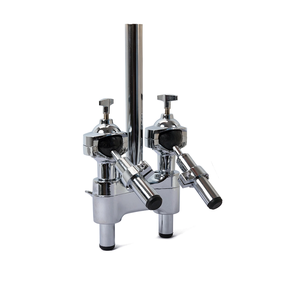 Dubbele Tom Houder Stand Mount Voor Tom Jazz Drum Set Onderdelen Accessoires Alnicov 1