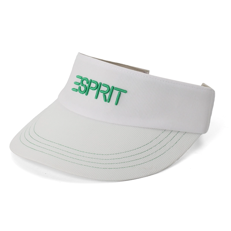 Visiera in twill di cotone sportivo precurvato personalizzato 1