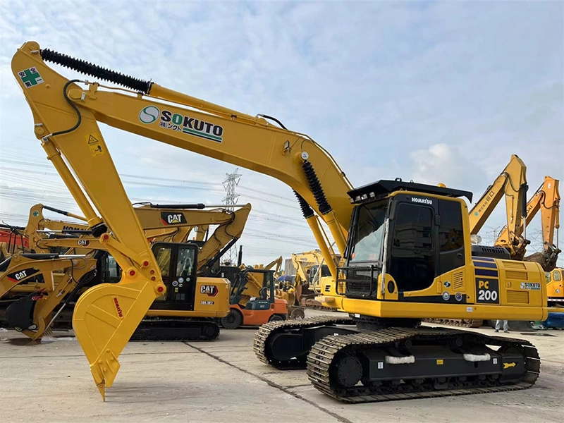 Used Komatsu PC200-8 Excavator Weight 20tons Made in Japan | Cyq