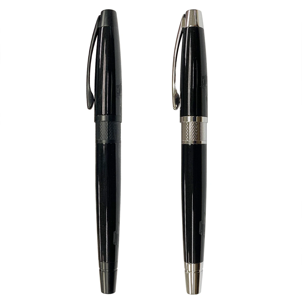 Luxury Metal Pen Manufacturers High Quality Black Lacquering Roller Pen For Writing 1
